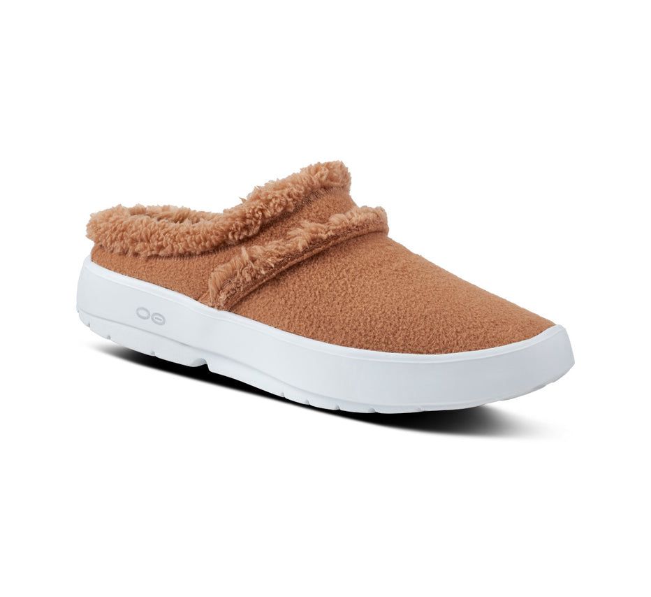 Oofos Women's Oocoozie Mule - Slippers Brown ( RVDXI-9681 )